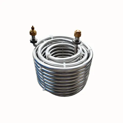 High Efficiency Titanium Evaporator Coil Condenser Heat Exchanger Tube