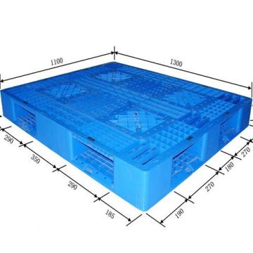 Heavy Duty Single Faced Style Plastic Pallet 1300*1100mm /Tray