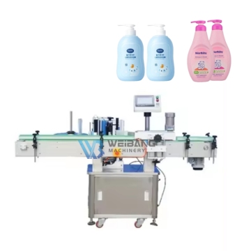 Automatic Vertical Round Square Bottle Sticker Labeling Machine