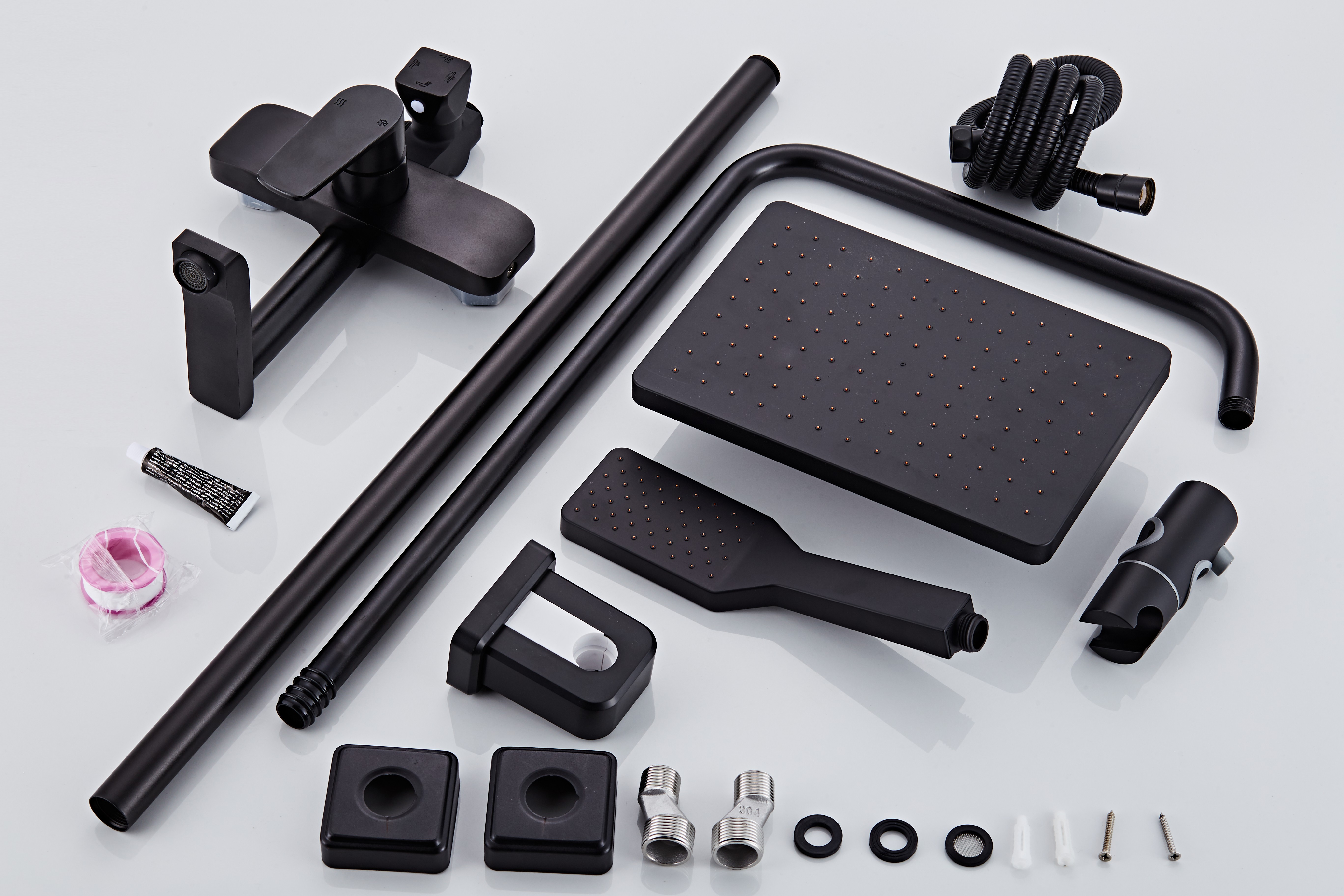 the parts of 10022A shower column
