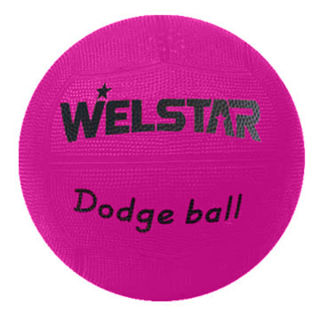 High quality promotion cheap colorful rubber dodge ball