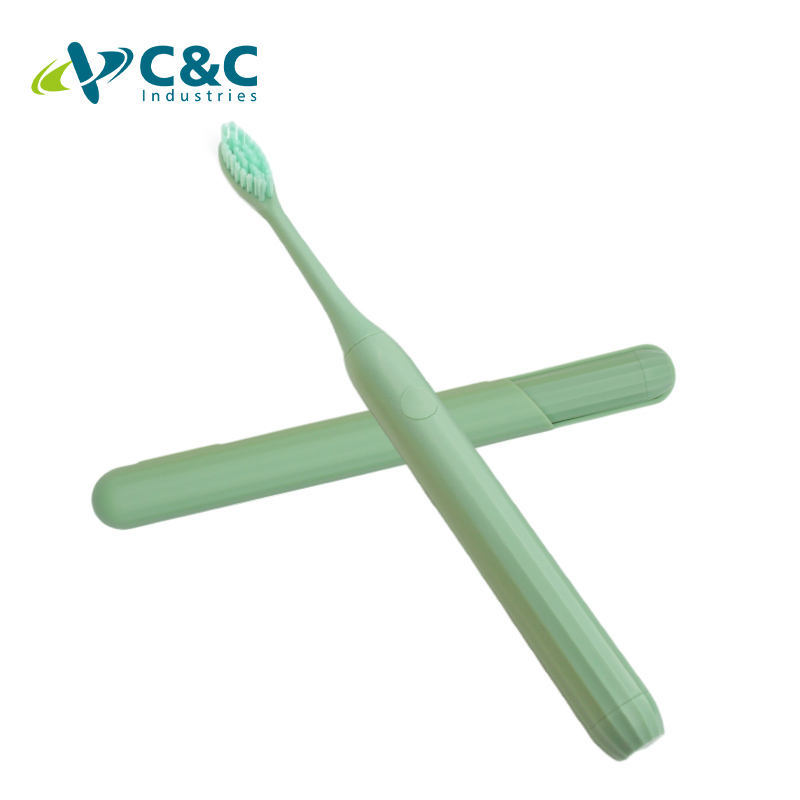 Portable Battery Powered Travel Soft Brush Sonic Electric Toothbrush 3 Modes Daily Use Electric Toothbrush