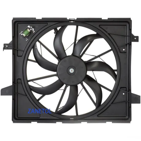 ZANETOL Cooling Radiator Fan Assembly for Grand Cherokee WK2 and Durango 2011-2019