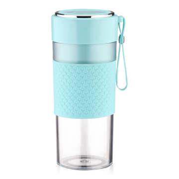 Portable Mini Juicer: 300ml USB Rechargeable Blender for Home Kitchen
