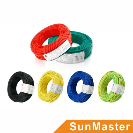 UL approved RVV type single core solar system cable solar street light cable