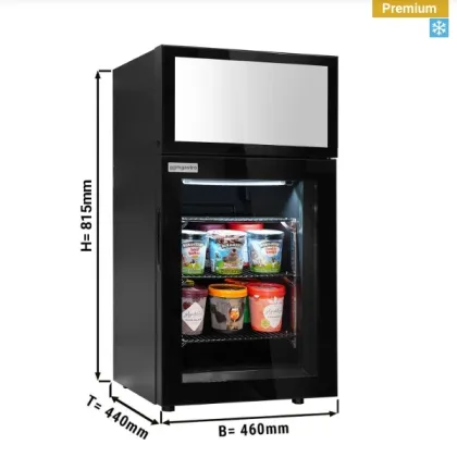 Minibar Freezer with 1 Glass Door & Advertising Display