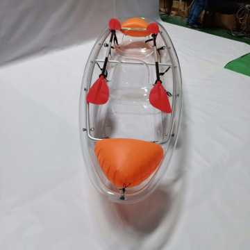 Wholesale Deals: High-Quality Single & Double Seat Crystal Clear Kayaks Made of Transparent Polycarbonate