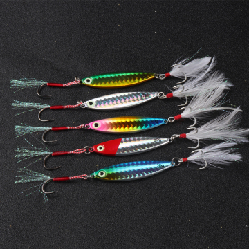JOHNCO 15G 20G 30G Metal Jig Fishing Lures for Water Tackle