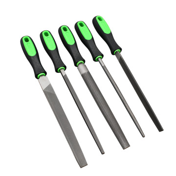 Vendita di fabbrica: set di file in acciaio a 5 PC - 6 ", 8", 10 ", 12" Strumento di macinazione