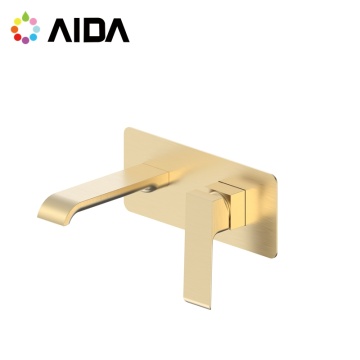 Waterfall Copper Mixer Wash Basin Faucet