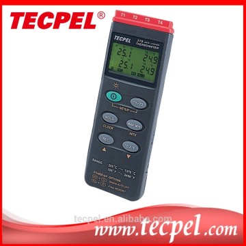 DTM-319 Digital 4-input Type K thermocouple thermometer temperature data logger Recorder