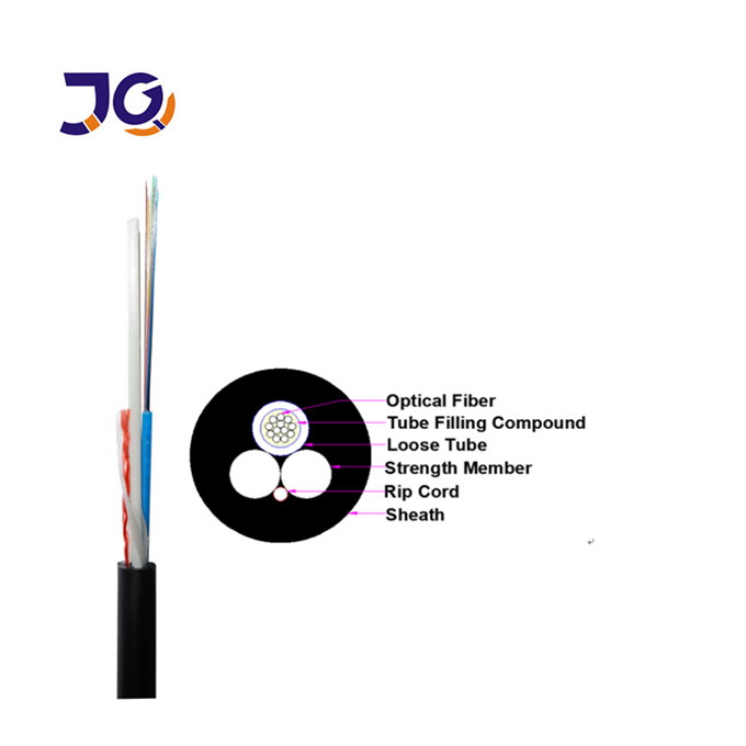 Mini ADSS Fiber Cable 8 Core