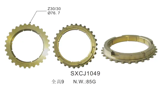 OEM 32607-86402 Transmission Synchronizer Ring Design for NISSAN SD22