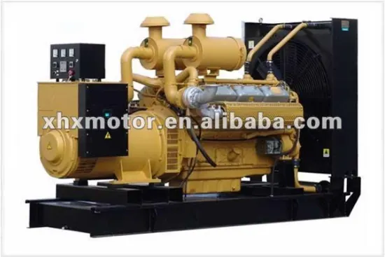 water cooled generator set open type