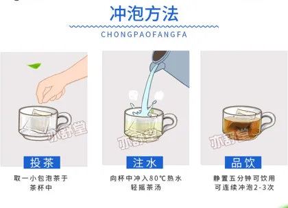 High Quality Chinese Wholesale Chicory Hazelnut Tea Mulberry Leaf Tea