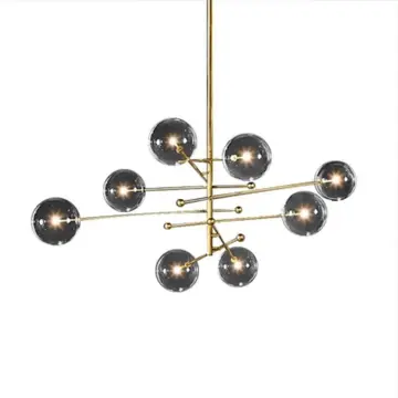 INSHINE Bright Gold Modern Pendant Light