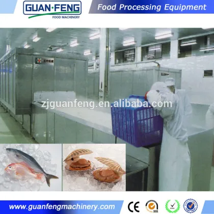 Vegetable And Fruit Quick Freezing Liquid Nitrogen Tunnel Freezer