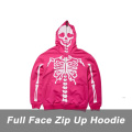 Herren Herbst Full Face Reißverschluss Hoodie