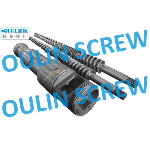 Cincinnati-Battenfeld Cmt45 Screw Barrel for PVC Extrusion, Cmt45/90 Twin Conical Screw Barrel