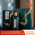 Темно-зеленый индивидуальный подарок Baijiu