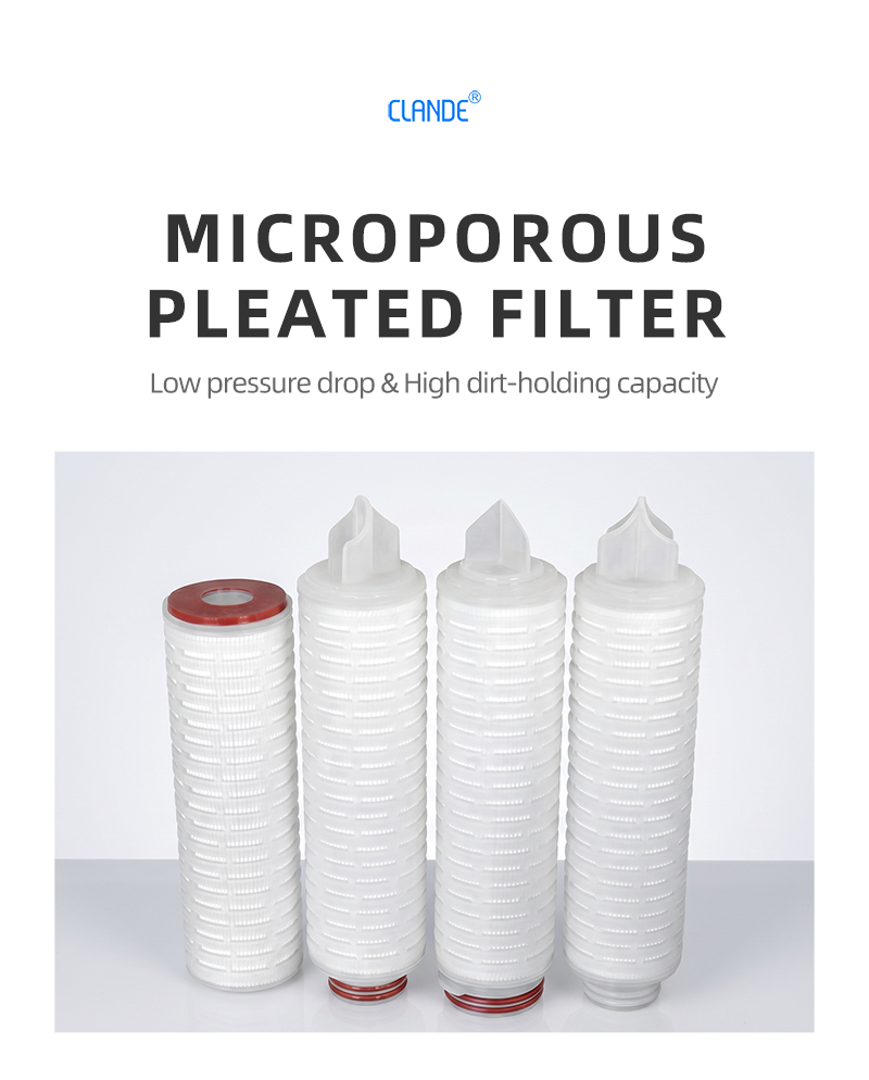 1.microporous folding filter cartridge Details page