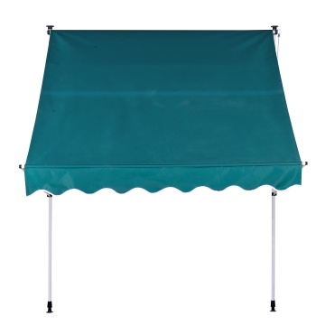 Outdoor Patio Aluminum Awning: Sunawning's Retractable Balcony Stripe Awning Factory
