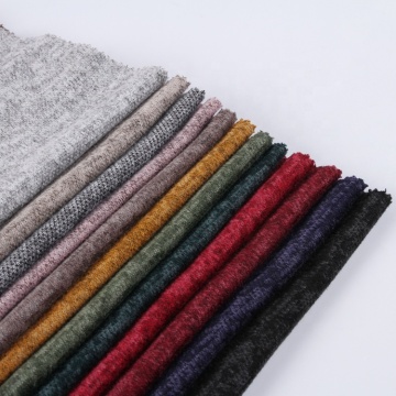 TR brushed polyester rayon knitted fabric