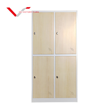 Easy Assemble Durable 4 Door Steel Iron Storage Locker