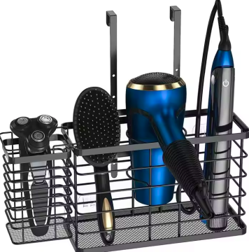 Hot Sell Wall Mount Hair Tool Organizer - Bathroom Storage Solution