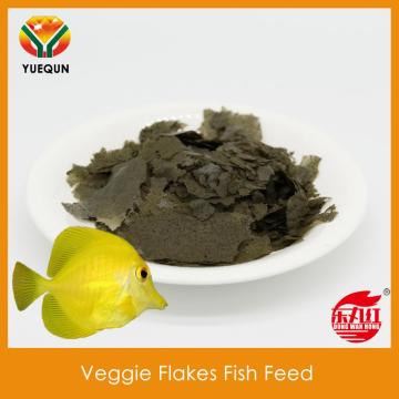โปรตีนดิบ 42.0% Veggie Flakes Fish Feed Feed Feed