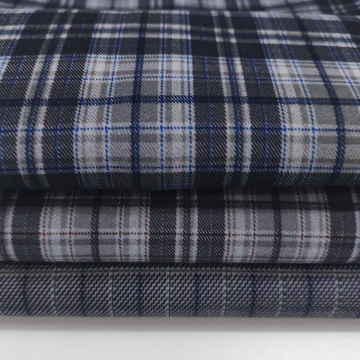 Polyester Knitted Wool Brush Printed Fabric for Fashion Suits