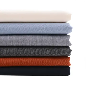 Wholesale Cheap TR Suiting Twill Fabric with High Quality Viscose Polyester