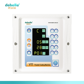 Powder coating machine controllers