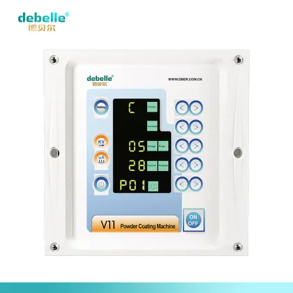 Powder coating machine controllers