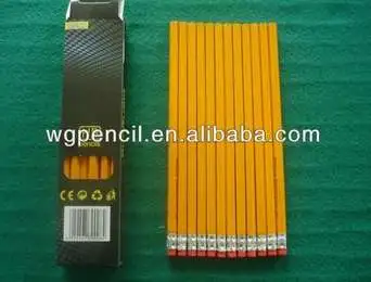 yellow HB pencil
