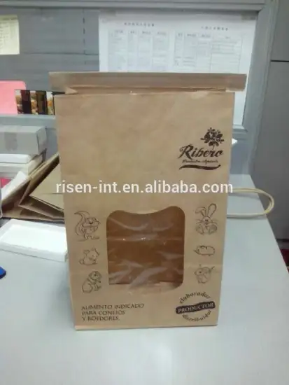 Bread packaging bags of kraft bag