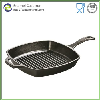 Enamelled Cast Iron Roasting Pan rectangular cast iron baking pan grills pan