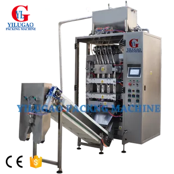 Automatic Small Gram 5ml Four Side Sealing Liquid Packaging Machine for Ketchup, Beverages, Honey, and Shampoo Paste