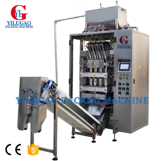 Automatic Small Gram 5ml Four Side Sealing Liquid Packaging Machine for Ketchup, Beverages, Honey, and Shampoo Paste