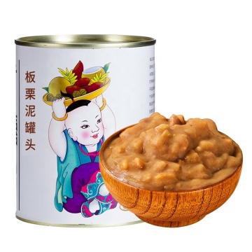 0.9kg Canned Raw Chinese Chestnut Puree for Hot Bubble Tea Drinks: Your Perfect Ingredient for Authentic Flavors