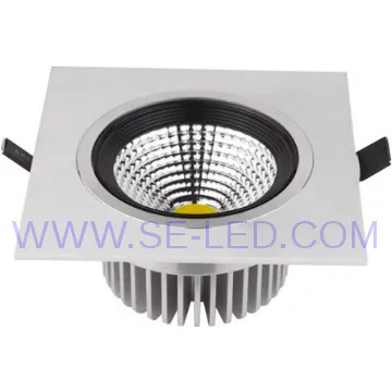 regulable Blanco Cálido interior 5W rectángulo LED Downlight