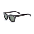 Ny handgjorda mode Full Rim Cat Eye Rivet Acetate Women Sunshades