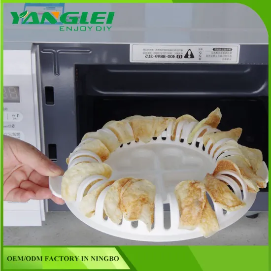 DIY Oil Free Healthy Microwave Oven Fat Free Potato Chips Maker