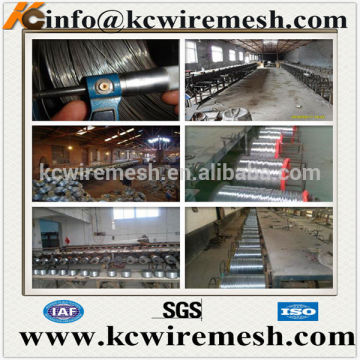 Factory!!!! Low!!!! KangChen 1.60mm Electric Galvanized Iron Wire For Clothes Hanger