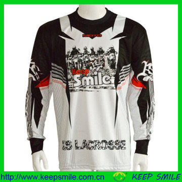 Custom Made Motorcycle Jersey with Digital Sublimation Printing