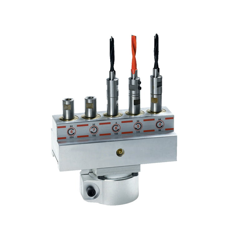 KMS 5-Spindle Common Drilling Row Woodworking Drill Head