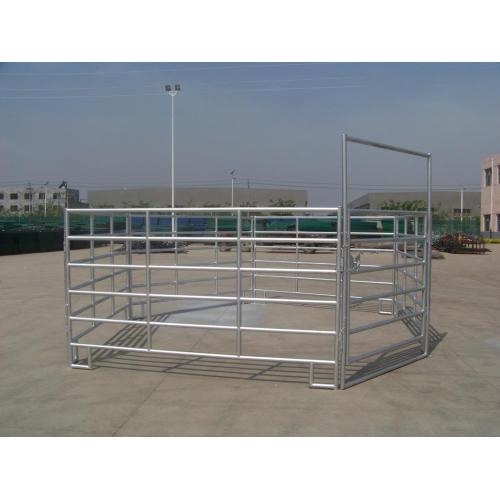 horse paddock fence horse rail galvanized panels