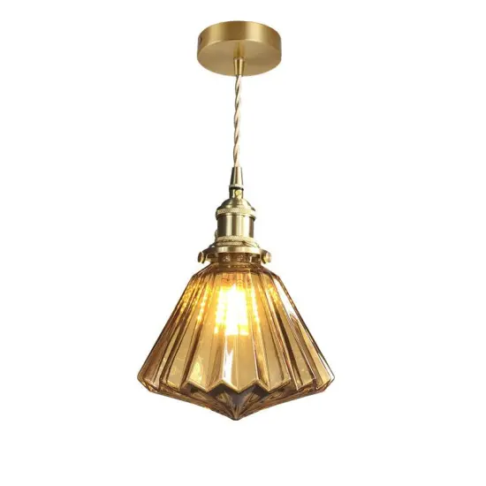 INSHINE Horn Retro Aesthetically Pendant Light