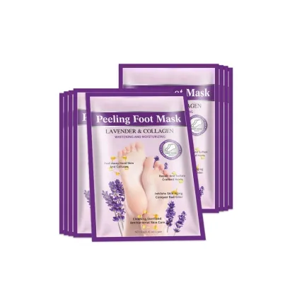 Lavender Plantifique Foot Peel Mask - Effective Foot Exfoliation Mask
