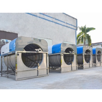 600Ton Stainless Steel Aquaculture Pond Filter Rotary Drum Micro-filter for RAS Farm Fish Equipment